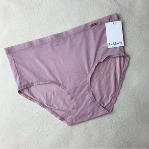 NWT New Le Mystere Infinite Comfort Brief Panties in Violet Ice Size S/M